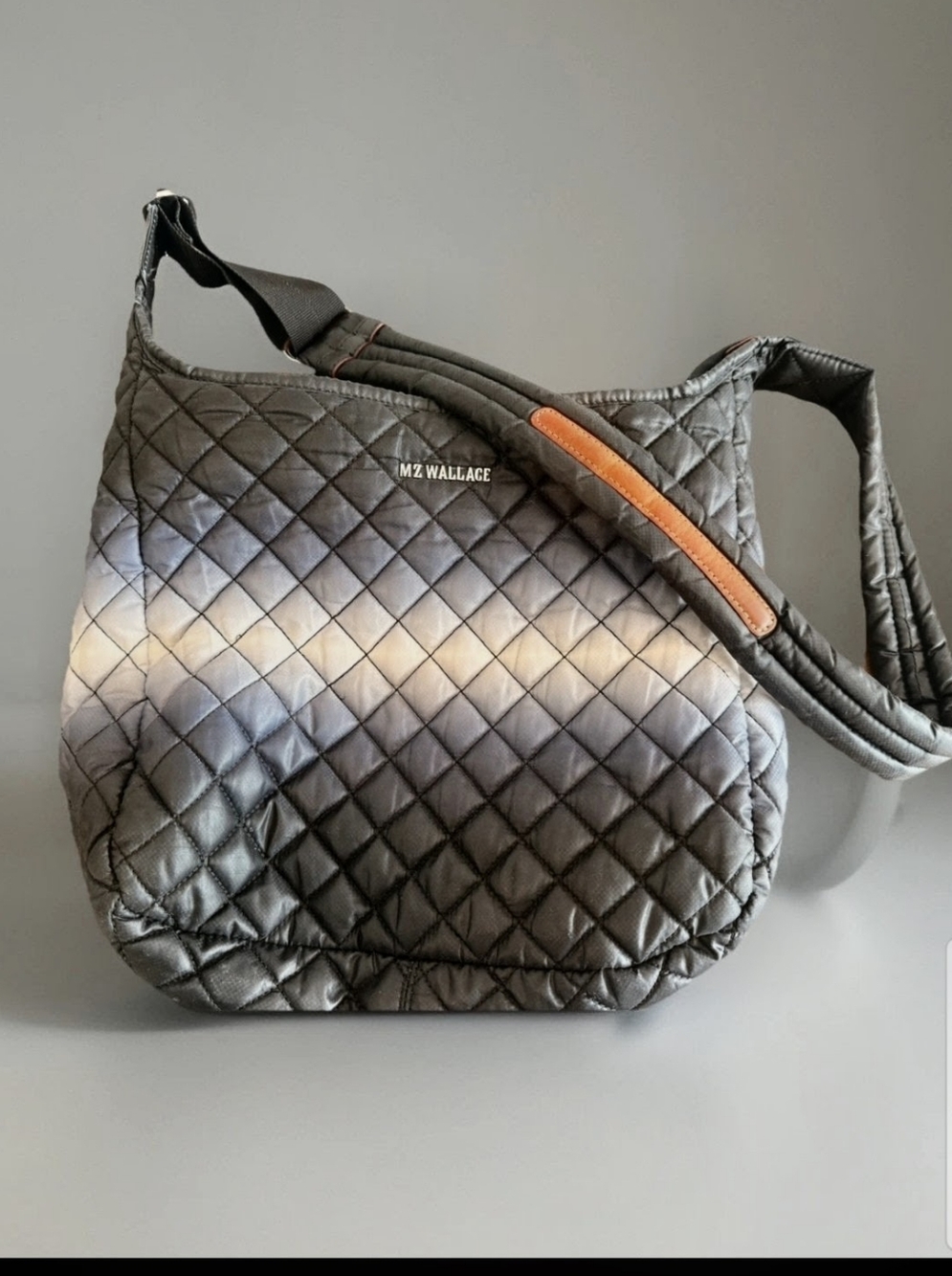 MZ Wallace  Bag Black White Ombre Gray. Perfect! Lightweight. Parker Deluxe ?